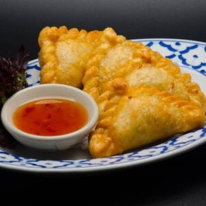 Vegetarian Curry Puff (4pcs)
